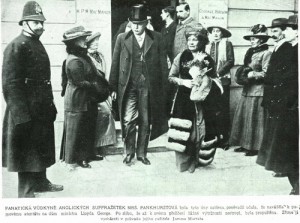 Propuštěná Pankhurstová