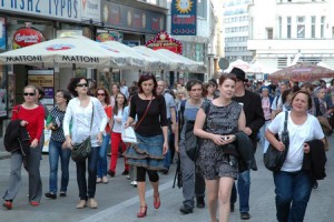 Přesun k druhému zastavení