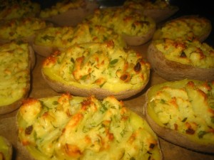 Brambory plněné bramborami