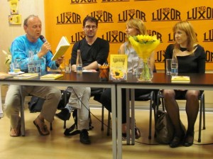 Zleva: Jaroslav Dušek, Petr Šimůnek, Klára Mandausová a Petra Švecová