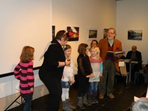 Děti přednesly své oblíbené básně ze sbírky.