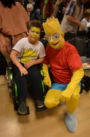 Maskotem akce se stala postavička Bart