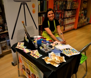 kdo chtěl, mohl si nechat Simpsonovi namalovat třeba na obličej