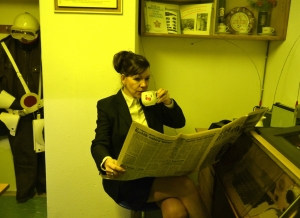 Michaela Dolinová jako agentka StB.