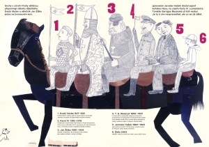 V Praze narazíte také na soustu soch.