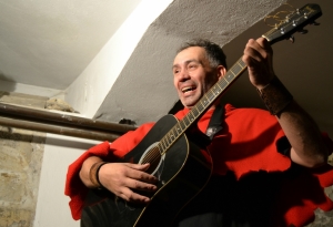 během představení došlo i na pár písní