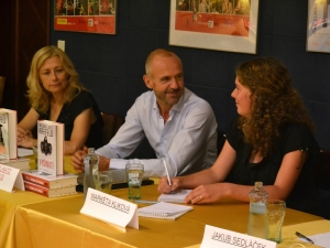 Michael Katz Krefeld s překladatelkou Markétou Klikovou