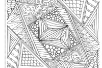 Ukázka z knihy Antistresové omalovánky - kreativní vnímání