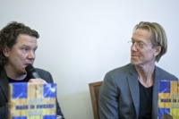 Anders Roslund (vpravo) a Stefan Thunberg, autoři knihy