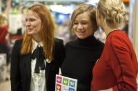 Iniciátorky knihy s Petrou Hřebíčkovou.