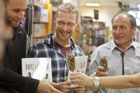 David Švejnoha, Milan Václavík a Vladimír Fišer (zleva)