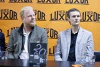 Tomáš Sedláček s Filipem Kůželem