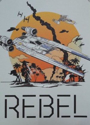 Star Wars – Rogue One Kniha s modelem a zajímavostmi 1