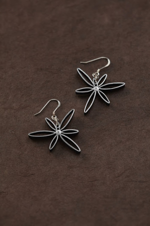 shooting star earrings