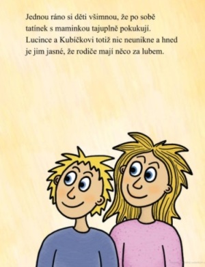 Lucinka Kubik a miminko