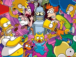 Nedělní odpoledne: Matt Groening – Simpsonovi / Futurama: Propletená lapálie