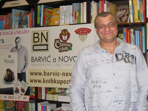 Vtipné setkání nad novou kuchařkou Romana Vaňka
