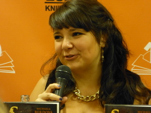 Michaela Burdová křtila druhý díl Syna pekel