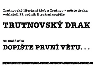 Nový ročník literární soutěže Trutnovský drak 2015