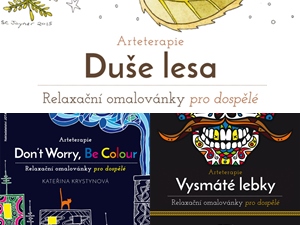 Zbavte se stresu s omalovánkami nakladatelství Jota