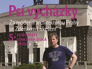 Prahou s výkladem architekta