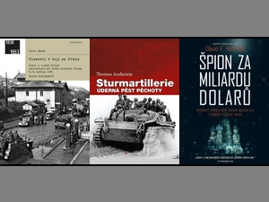 Knihy o válce, zbraních a špionech
