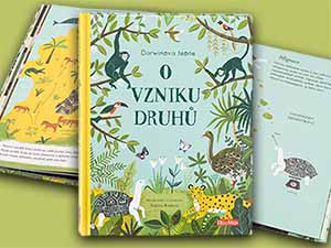 Zahrajte si o ilustrovanou Darwinovu teorii pro děti