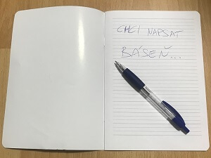 Chci napsat báseň…