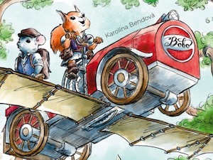 Ukázka z knihy Vini a tajemství mechanických rostlin (Karolína Bendová)