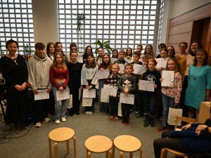 Knihovna ocenila nejlepší začínající literární autory v soutěži O poklad strýca Juráša v městském kole