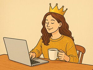 Báječný život spisovatelů aneb I velké holky občas touží být princeznou