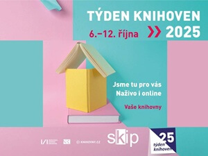 Odstartoval oblíbený Týden knihoven. Motto: „Jsme tu pro vás. Naživo i online.“