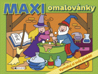 MAXI omalovánky – zelená