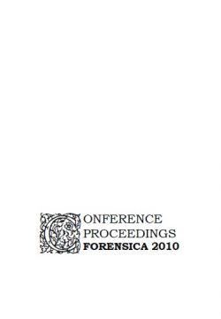 Conference Proceedings Forensica 2010