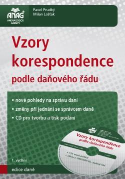 Vzory korespondence podle daňového řádu + CD