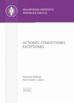 Actiones, condictiones, exceptiones