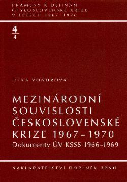 Mezinárodní souvislosti československé krize 1967–1970