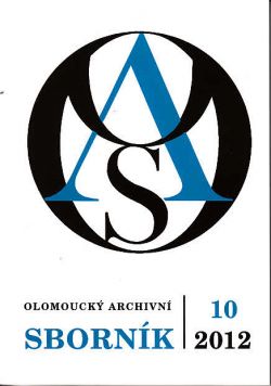 Olomoucký archivní sborník 10, 2012