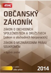 Občanský zákoník, zákon o obchodních společnostech a družstvech (zákon o obchodních korporacích), zákon o mezinárodním právu sou