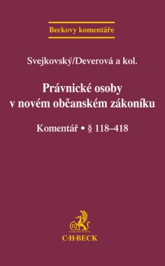 Právnické osoby v novém občanském zákoníku