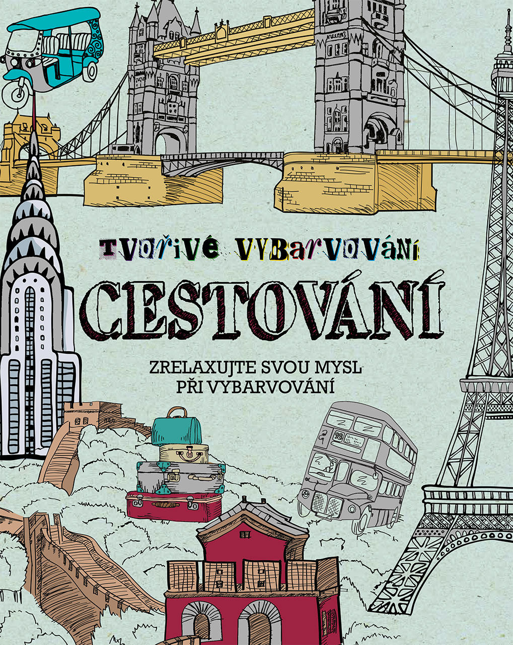 Cestování – Tvořivé vybarvování